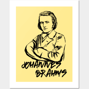 Johannes Brahms Posters and Art